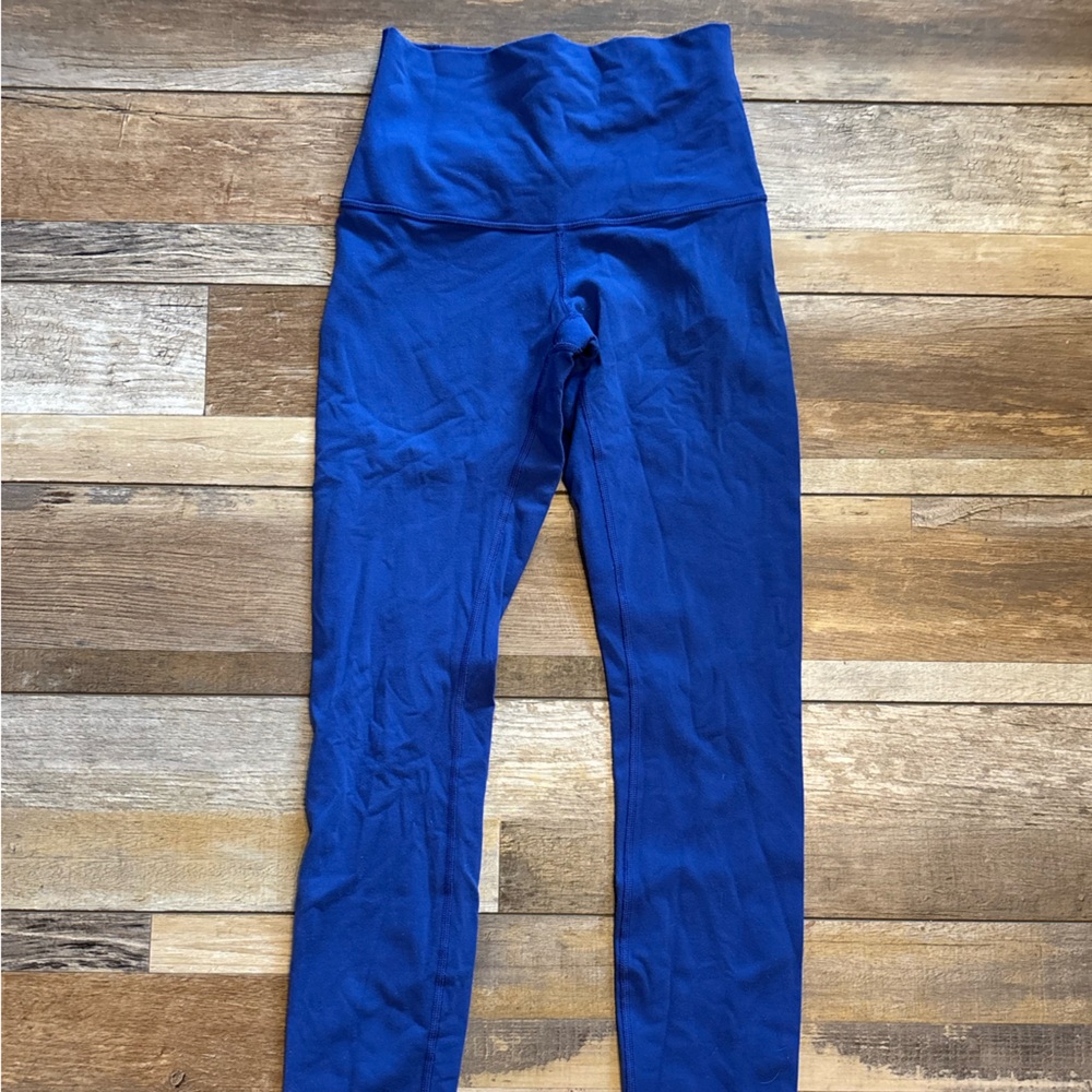 lululemon athletica Royal Blue High-Waist Leggings